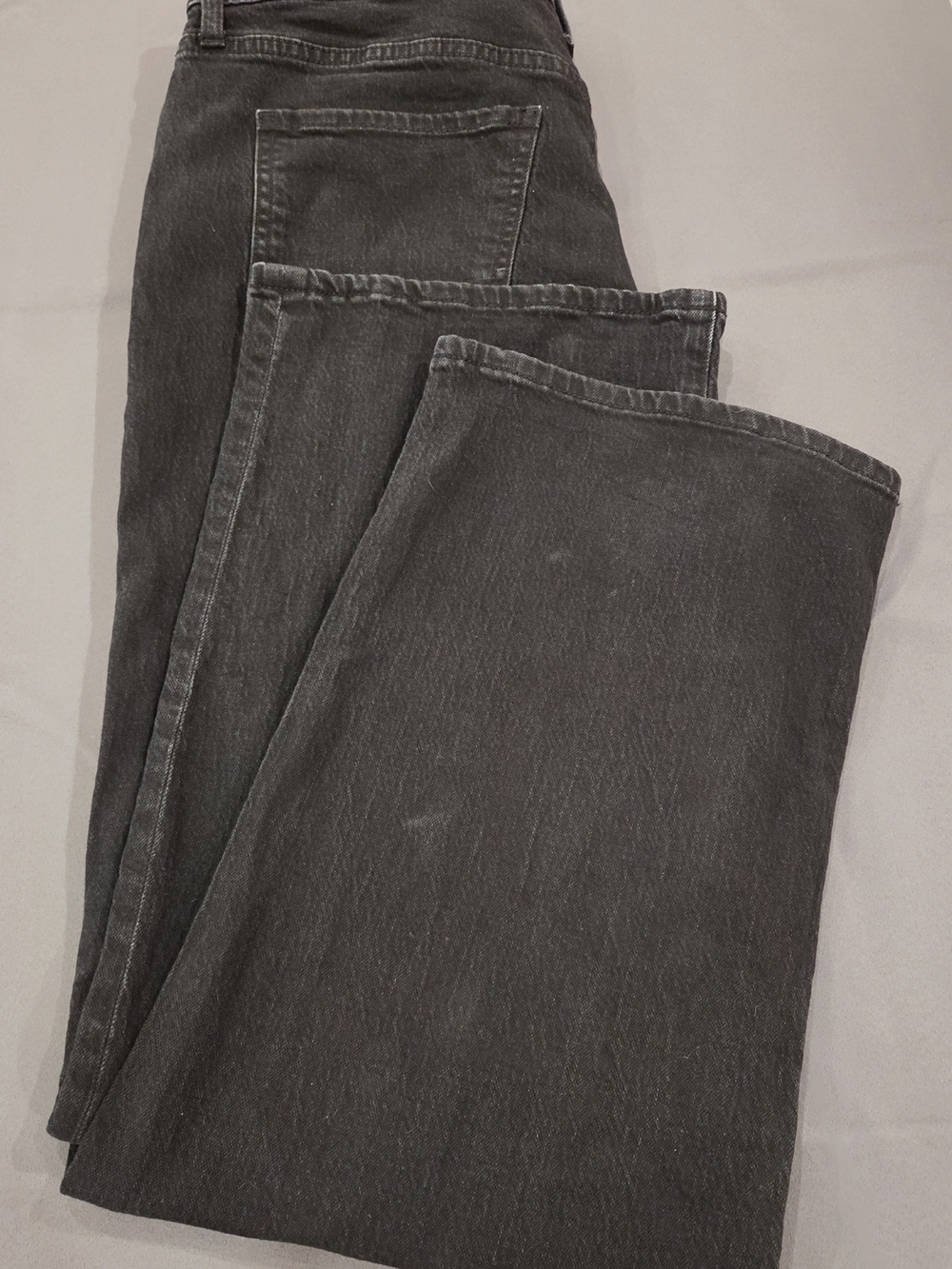 KUT from the Kloth Sienna Wide Leg High Rise Black Jeans Size 14